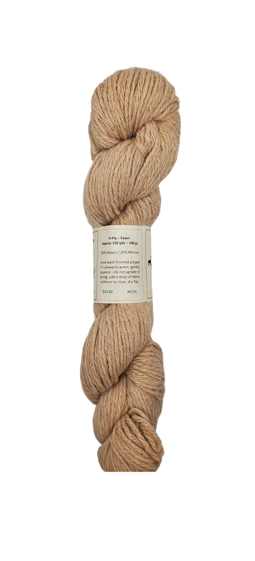 Luxurious Beige Alpaca-Merino Yarn Blend Soft & Dreamy 80/20
