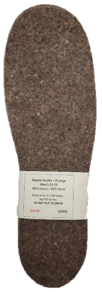 Cozy Alpaca XL Insoles: XL Comfort for Your Feet Feel Like Clouds